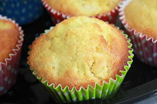 Muffins moelleux aux pommes et au citron