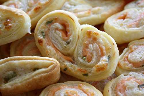 Palmiers au saumon fumé