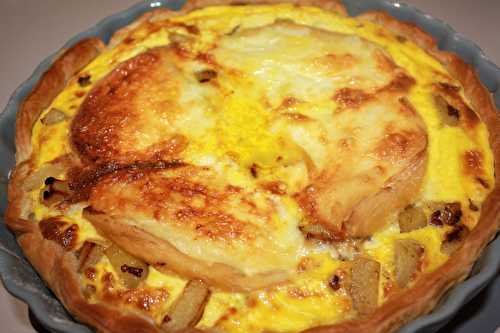 Quiche façon tartiflette