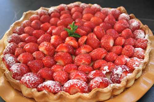 Tarte aux fraises