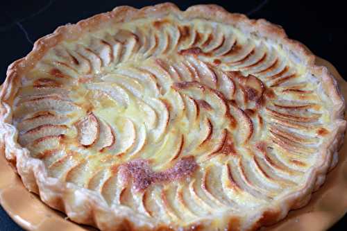 Tarte aux pommes et mascarpone