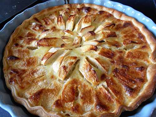 Tarte aux pommes parfumée aux pain d’épices