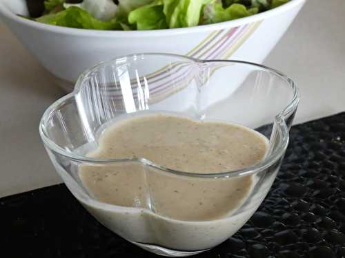 Vinaigrette allégée au thermomix ou pas