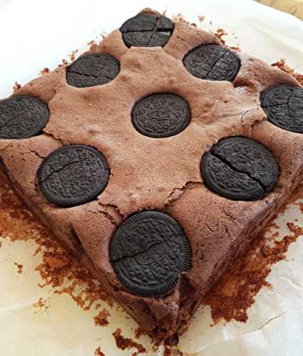 Brownie aux oreo