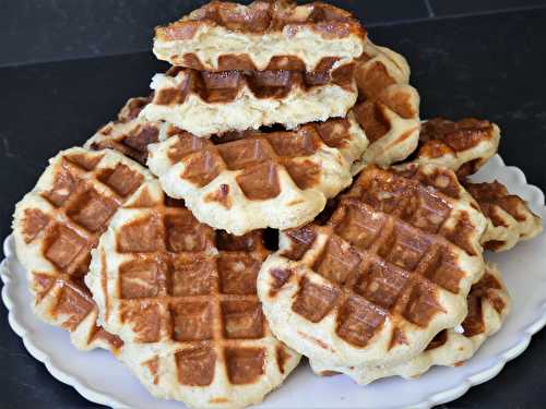 La gaufre de liège (au Thermomix)