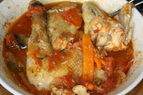 Poulet basquaise