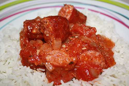 Rougail de saucisses