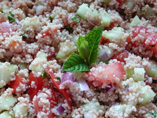 Taboulé au couscous d’épeautre