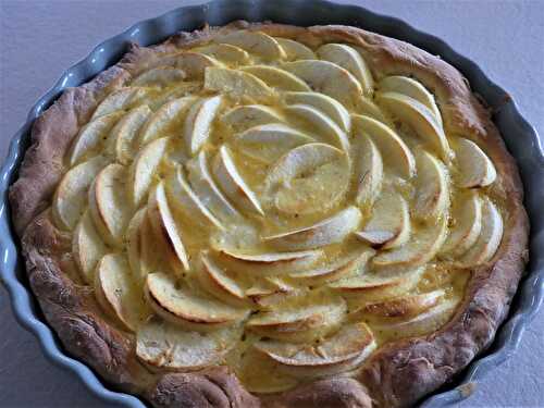 Tarte briochée aux pommes