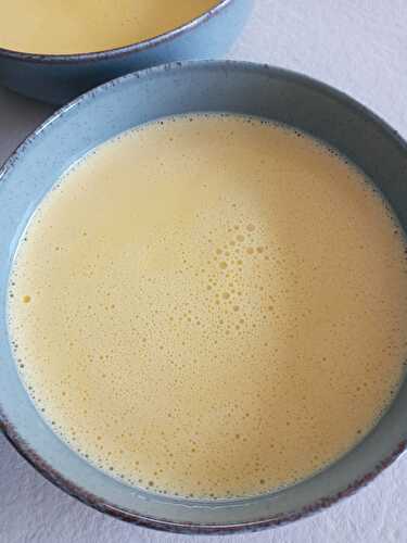 Crème anglaise au thermomix