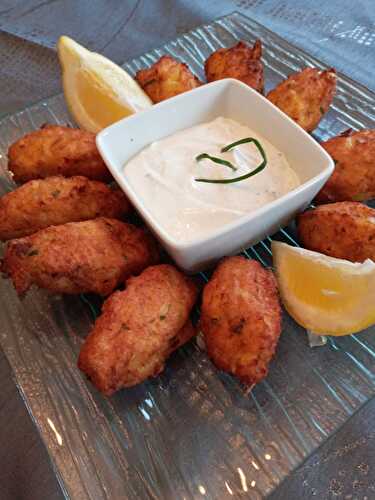 Bolinhos de bacalhau ( croquettes de morue)