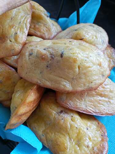 Madeleines apéritives à la sardine