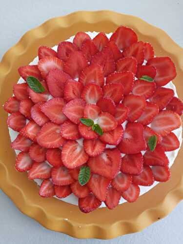 Cheesecake aux fraises