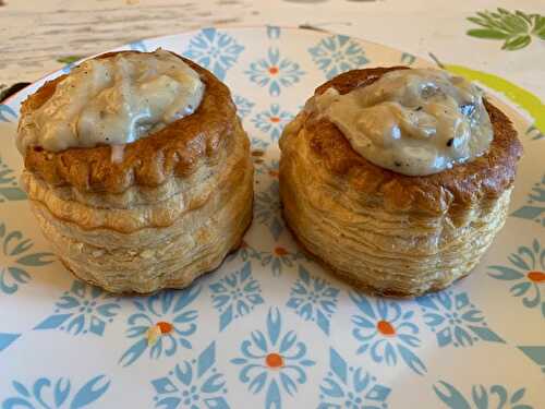 Vol au vent aux noix de Saint Jacques