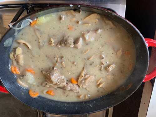 La blanquette de veau de mes grands parents