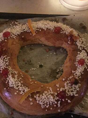 Ma brioche des rois ou gâteau des rois