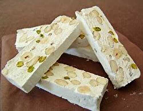 Mon nougat blanc