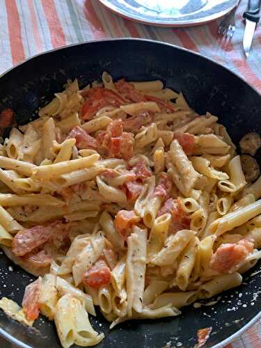 Pate à la tomate et chêvre