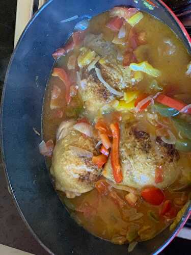 Poulet Basquaise