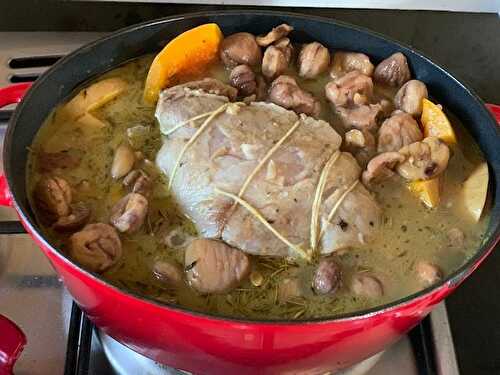 ROTI D'AGNEAU EN COCOTTE