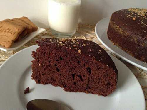 Gâteau soufflés au chocolat, yaourt et chataigne