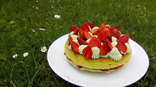 La tarte aux fraises à ma façon