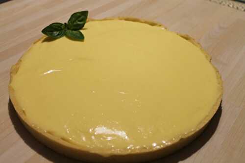 La tarte Citron Basilic