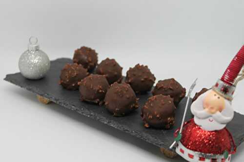 Les truffes au chocolat façon Ferrero - La Patisserie de Romain