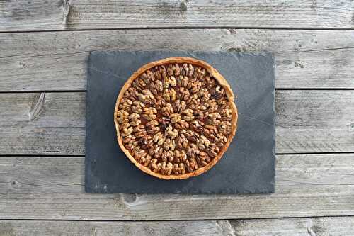 Ma Tarte aux noix et caramel