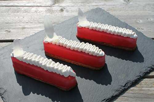 Mon entremet Fraise Yuzu