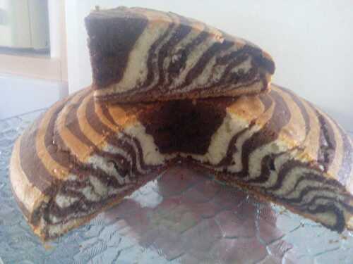 Zebra cake - La Patisserie de Romain