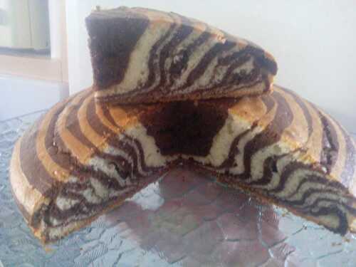 Zebra cake