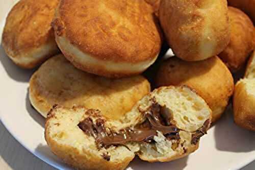 Les beignets fourrés comme à la plage