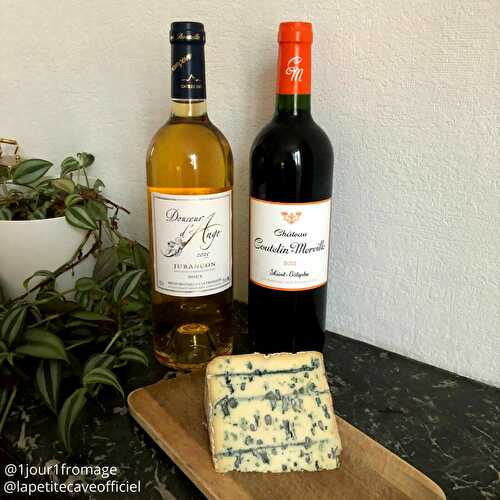 Les 2 meilleurs vins avec le Bleu d'Auvergne ! 🧀