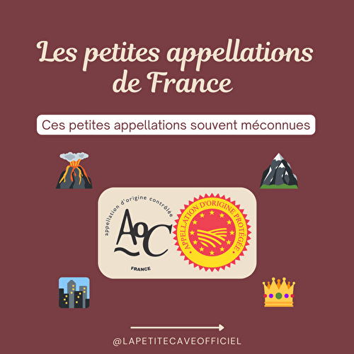 Les petites appellations de France ! 🇫🇷