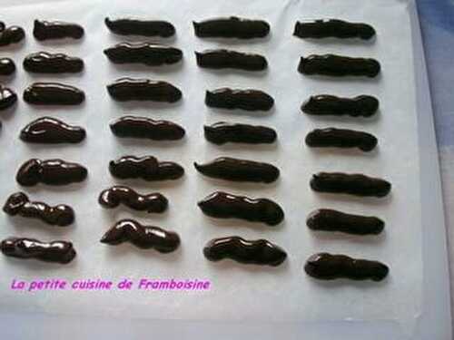 Barres de chocolat pour pains au chocolat