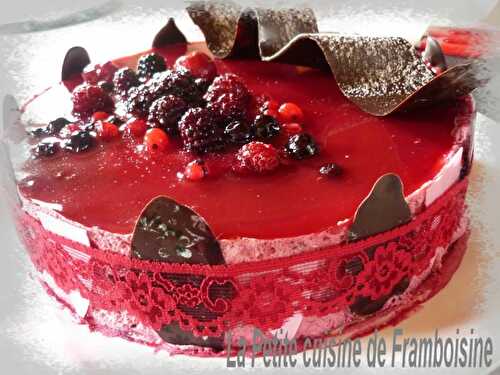 Bavarois aux fruits rouges