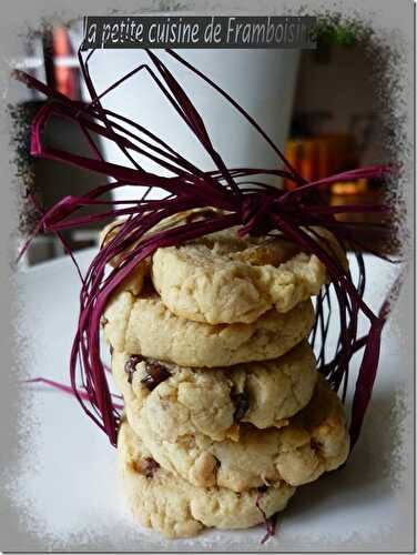 Biscuits gingembre et chocolat - La petite cuisine de Framboisine