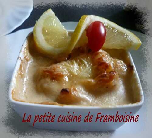 Cassolette de saint Jacques au cidre