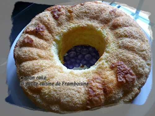 Chiffon cake