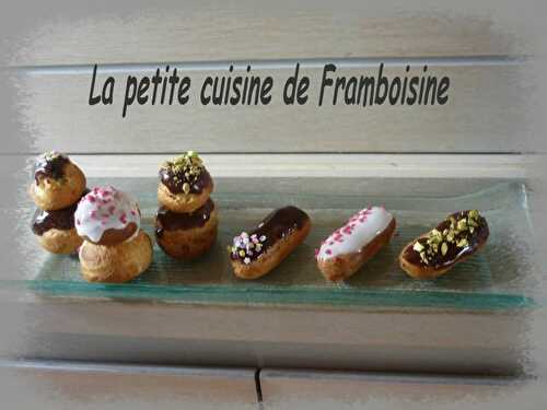 Eclairs chocolat, pistache ou citron...ils sont vraiment trop choux !