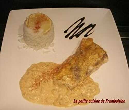 Filet de saumon sauce crevette - La petite cuisine de Framboisine
