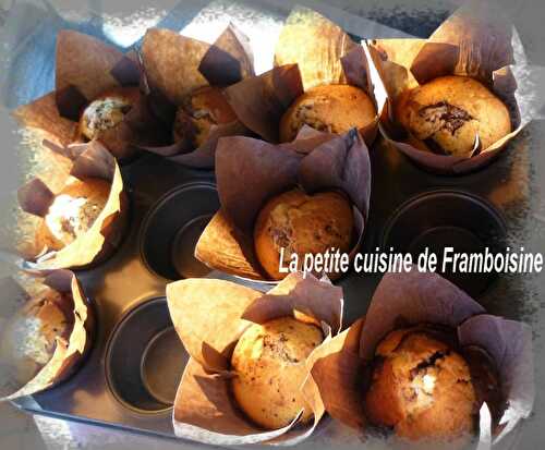 Muffins marbrés chocolat