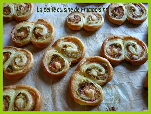 Palmiers saumon poireaux - La petite cuisine de Framboisine