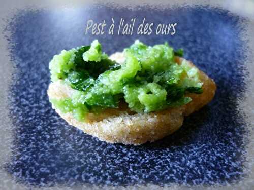 Pesto à l'ail des ours