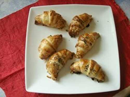 Petits croissants apéro