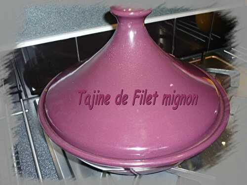 Tajine de filet mignon