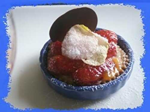 Tartelette aux fraises - La petite cuisine de Framboisine