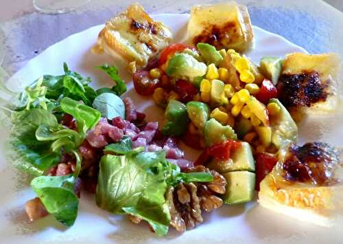 Une petite salade très agréable quand il fait chaud !