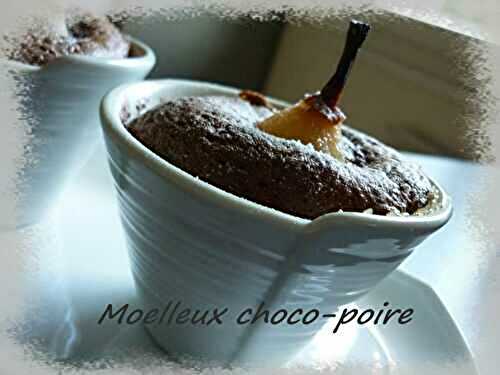Moelleux choco-poire 